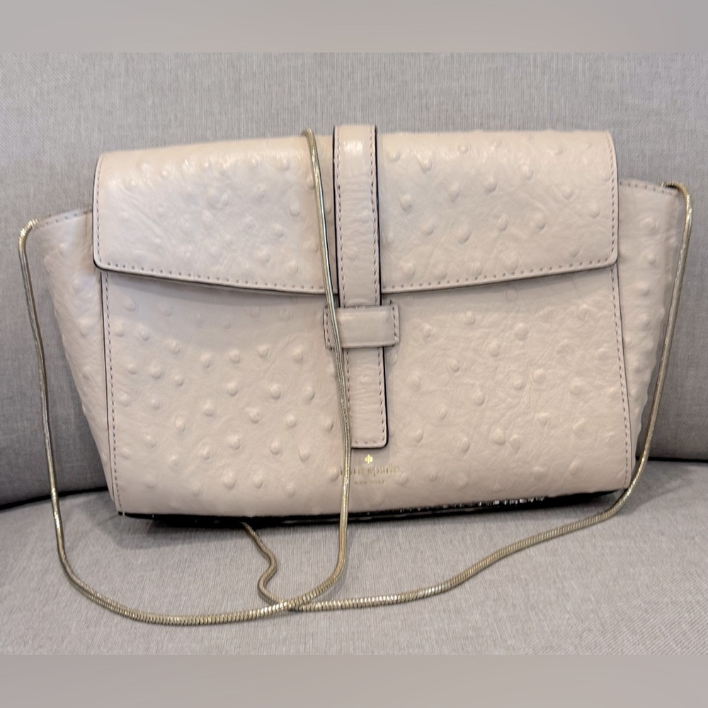 Kate Spade Riverside Street Ostrich Emmie
NWOT